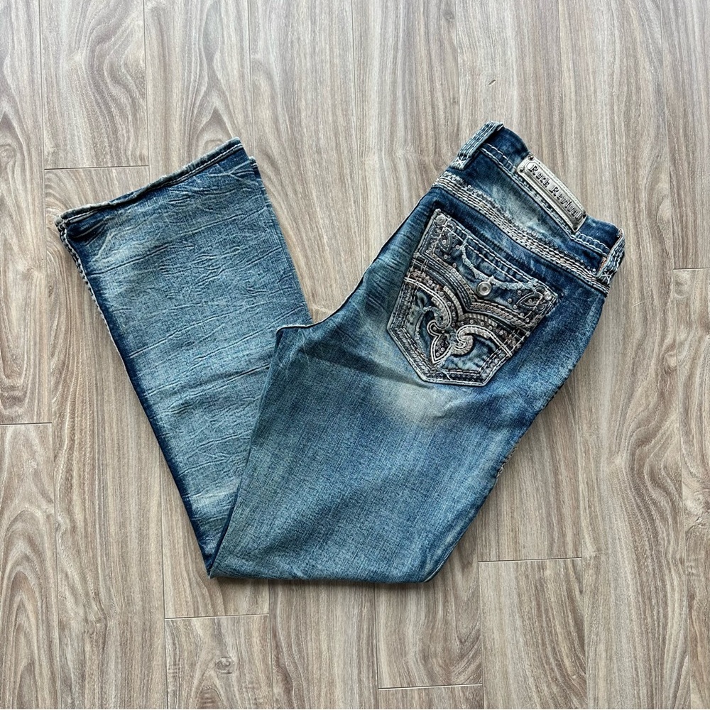 Vintage Y2K 2000s Western Rock Revival Delilah Easy Boot Cut Men’s Jeans Size 34